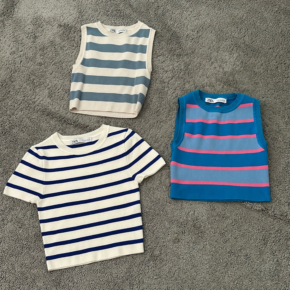 Zara Knit Tops!!